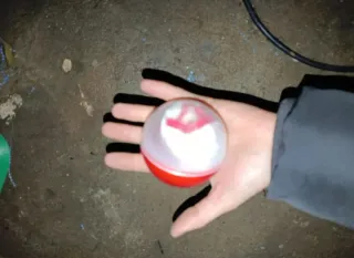 Máquina expendedora de bolitas