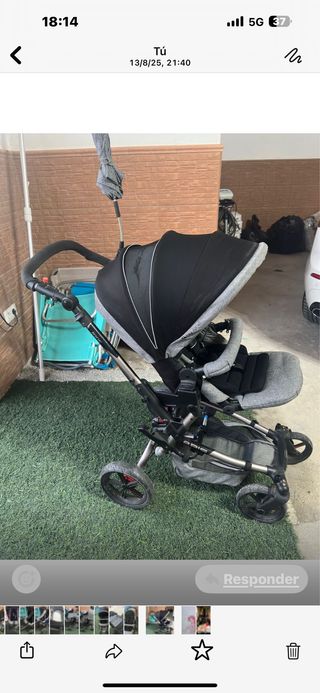 Carrito Jane completo: huevo, capazo y sillita