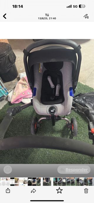 Carrito Jane completo: huevo, capazo y sillita
