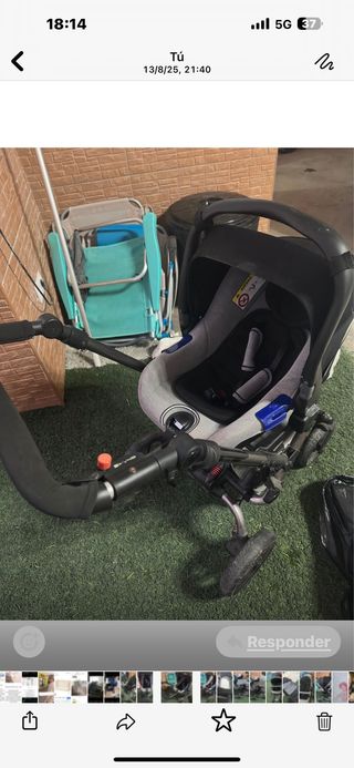 Carrito Jane completo: huevo, capazo y sillita