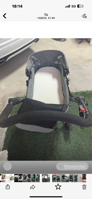 Carrito Jane completo: huevo, capazo y sillita