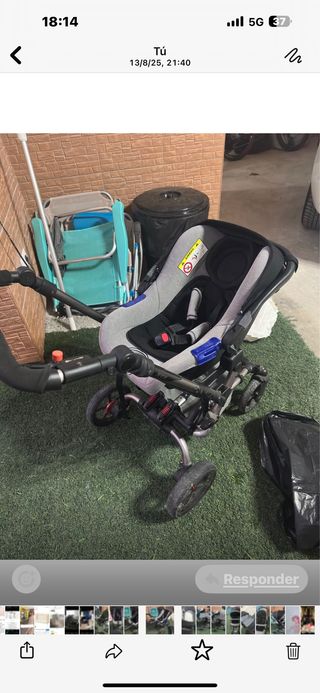 Carrito Jane completo: huevo, capazo y sillita