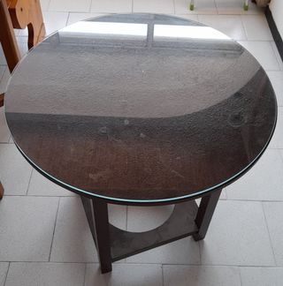 Cristal para mesa redonda
