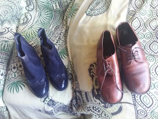Zapatos de Otoño - Azul y Marrón