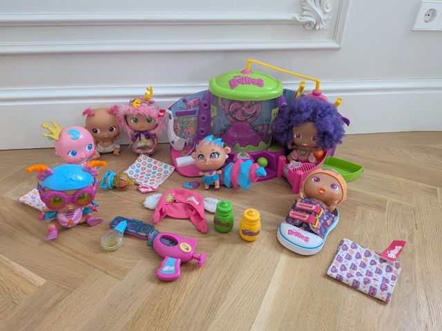 Lote 7 Bellies y Tester Virus + set de vacunación