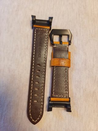 Correa de cuero para reloj 22-26mm