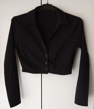 Top Pull&Bear negro