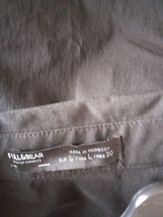 Top Pull&Bear negro