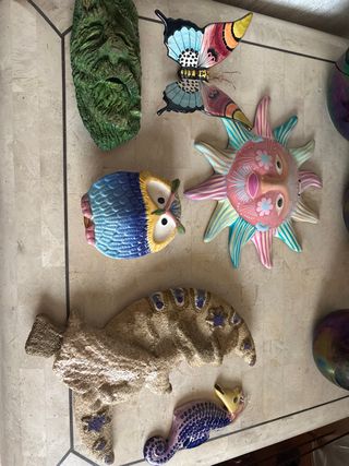 Decoración de pared: Mariposa, Sol, Búho