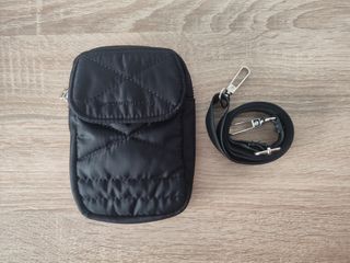 Bolso porta móvil Paco Martinez negro