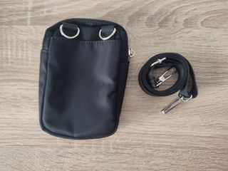 Bolso porta móvil Paco Martinez negro