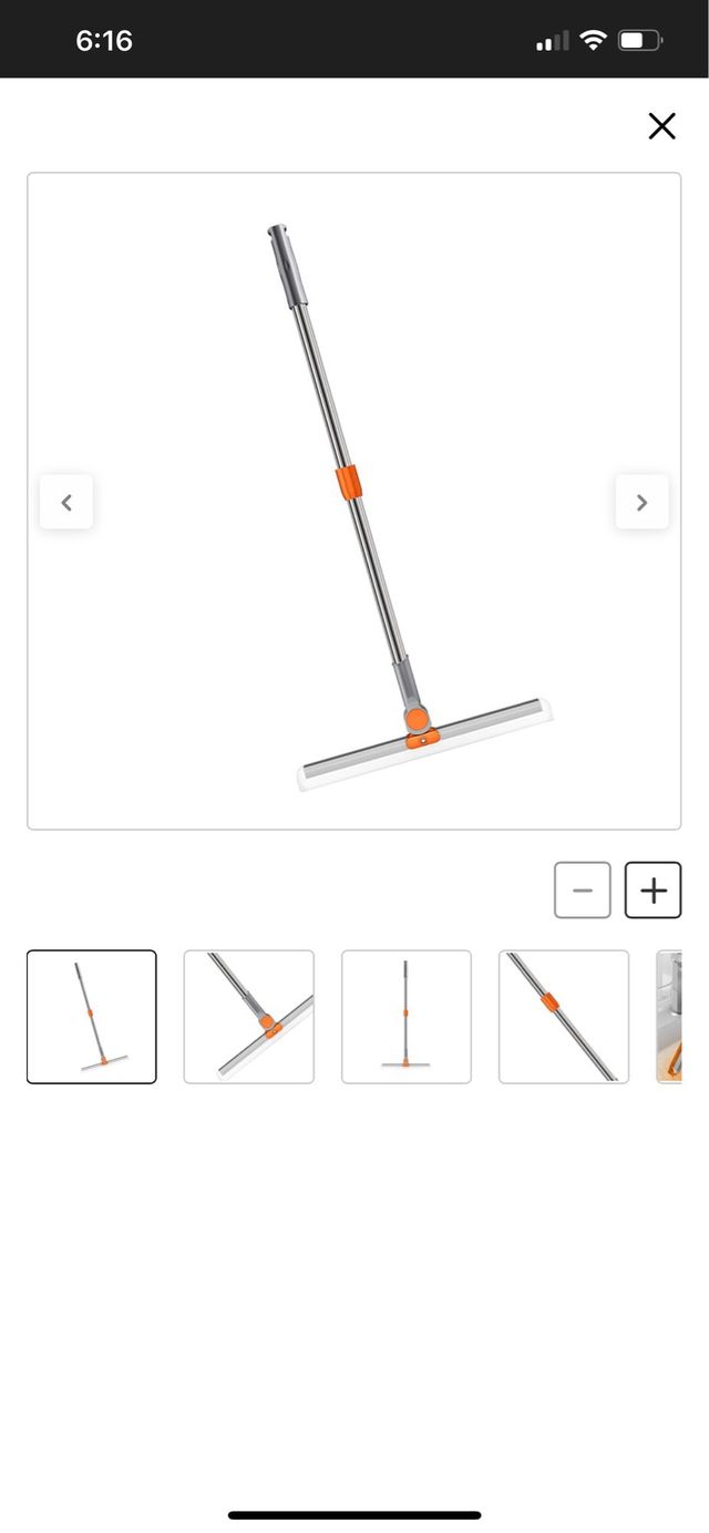 Scopa lavapavimenti multifunzione con manico