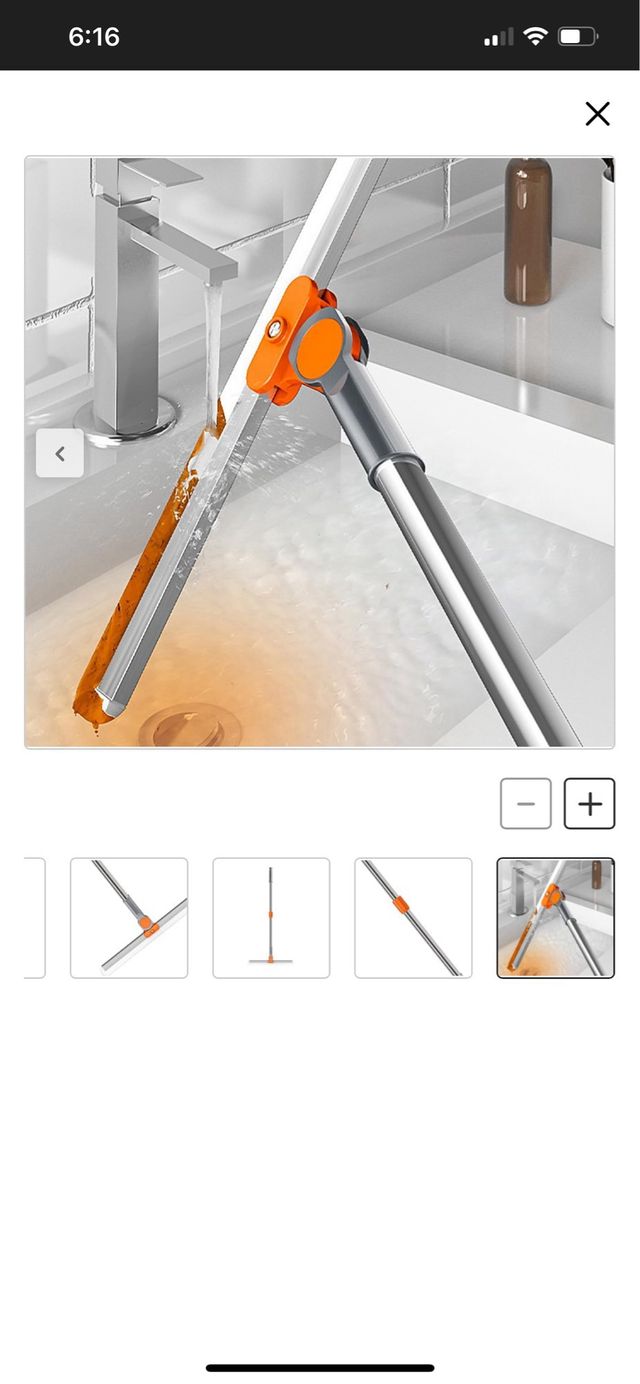 Scopa lavapavimenti multifunzione con manico