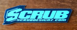 Adesivo SCRUB DESIGNZ moto biker