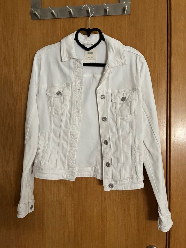 Chaqueta vaquera blanca Springfield