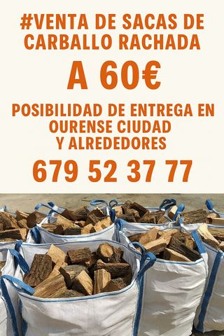 Leña de Carballo Rachada - 60€