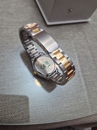 Reloj Casio Mujer Dorado y Plateado