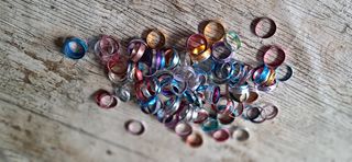 Anillos de juguete multicolor