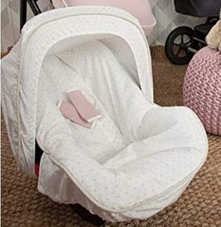 Saco Capazo Babyline Sugar Rosa