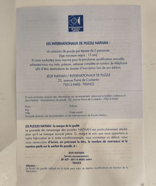 Puzzle (1000) The Beatles, Coup de Coeur - Nathan