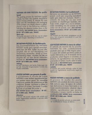 Puzzle (1000) The Beatles, Coup de Coeur - Nathan