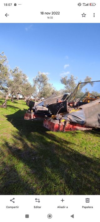 Paraguas recolector aceituna UMA