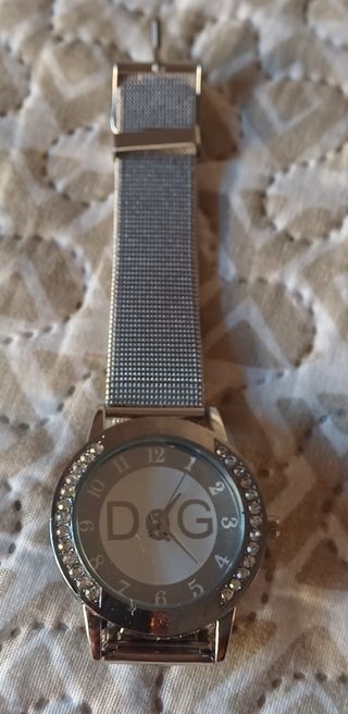 Reloj Plateado Mujer