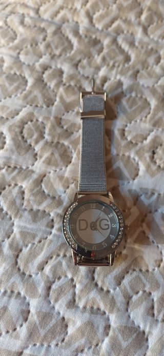 Reloj Plateado Mujer