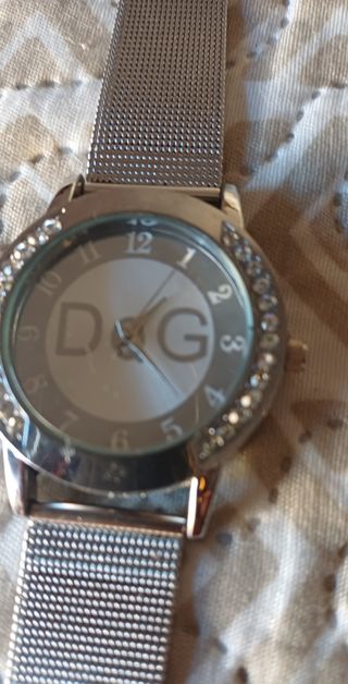 Reloj Plateado Mujer
