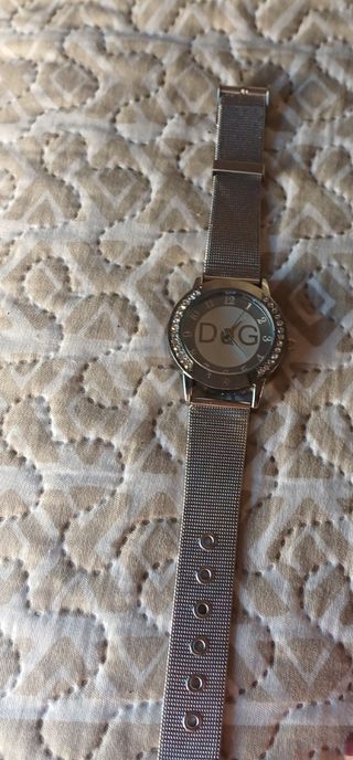 Reloj Plateado Mujer