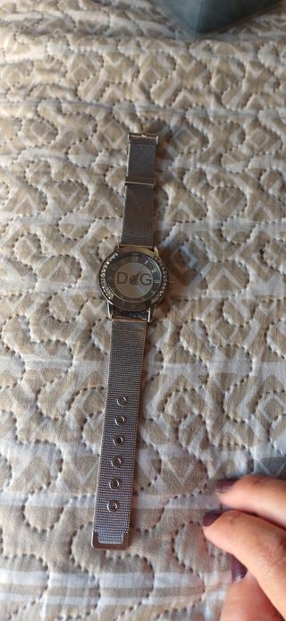 Reloj Plateado Mujer