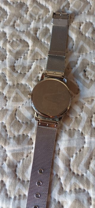 Reloj Plateado Mujer
