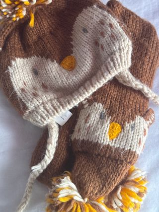 Conjunto Gorro y Bufanda Zara Infantil