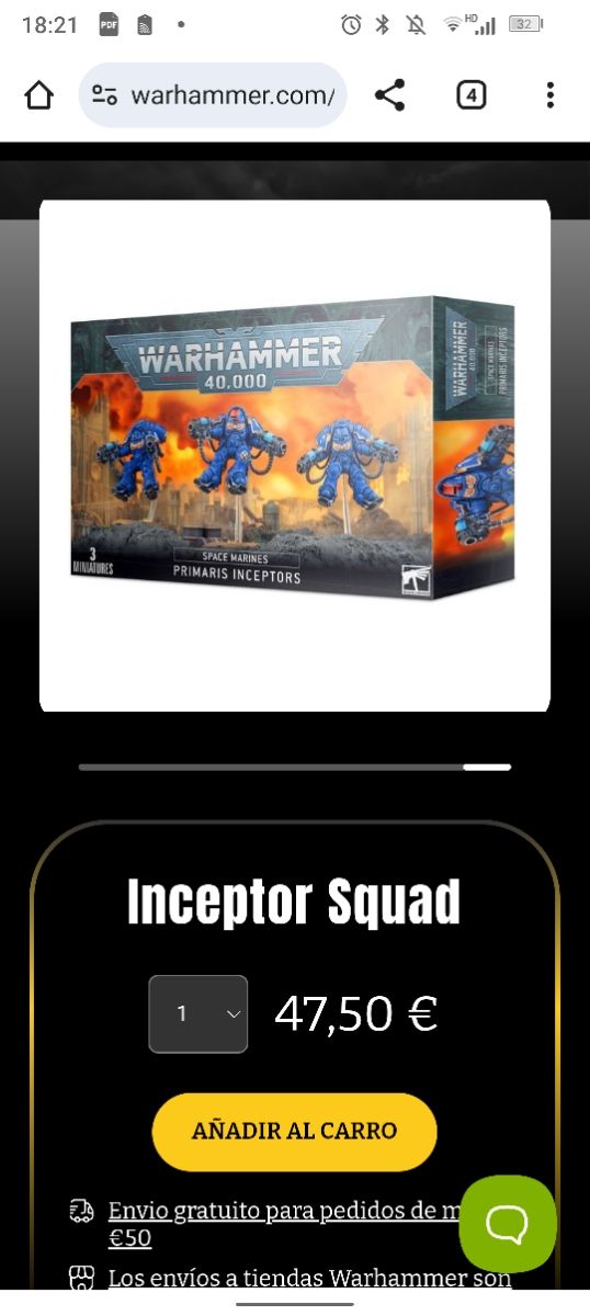 Inceptor Squad Warhammer 40,000