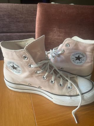 Botas Converse Rosa Talla 39.5