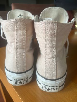 Botas Converse Rosa Talla 39.5