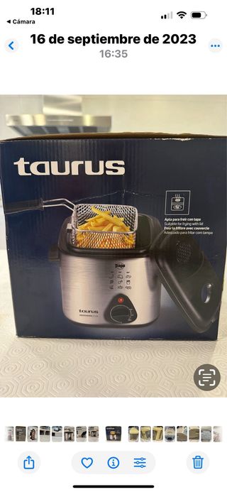 Freidora Taurus Profesional 1L 1000W Nueva