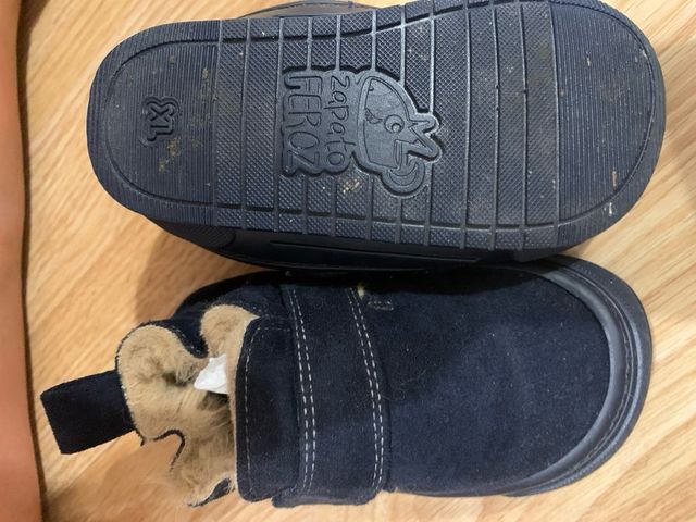 Zapato Feroz Ademuz AW23Azul Microfibra Serraje XL