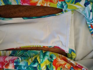 Slip costume donna floreale