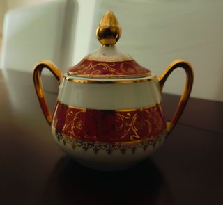 Juego de café de porcelana