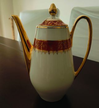 Juego de café de porcelana