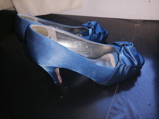 Zapatos de fiesta azul