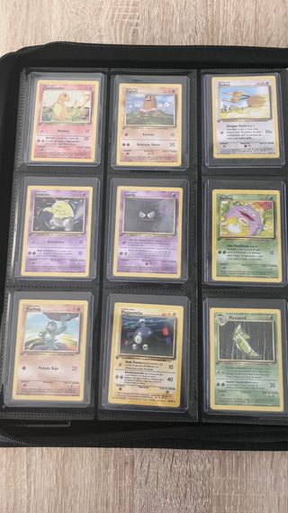 Colección cartas Pokemon Base Set 1ª Edición
