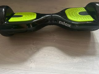 Hoverboard Negro con Detalles Verdes