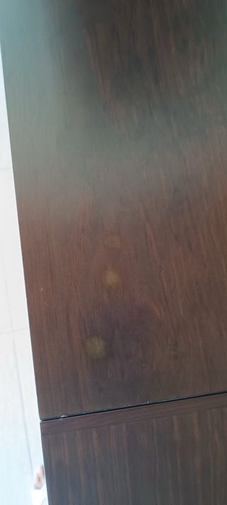 Mesa extensible de madera y 4 silla