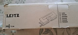 Perforadora Leitz 2/4 taladros