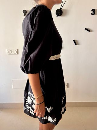 Vestido Zara Negro