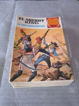 Completa Sheriff King Grandes Aventuras Juveniles