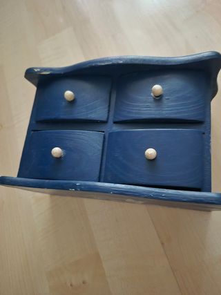 Cassettiera per gioielli in legno per bambini