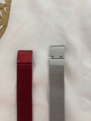 Reloj Bering Mujer Oro y Rojo